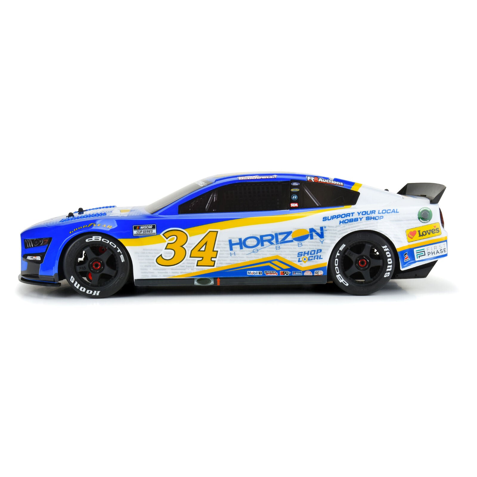 STORE PICKUP ONLY Limited Edition No.34 Ford Mustang NASCAR Cup Series Body: INFRACTION 6S