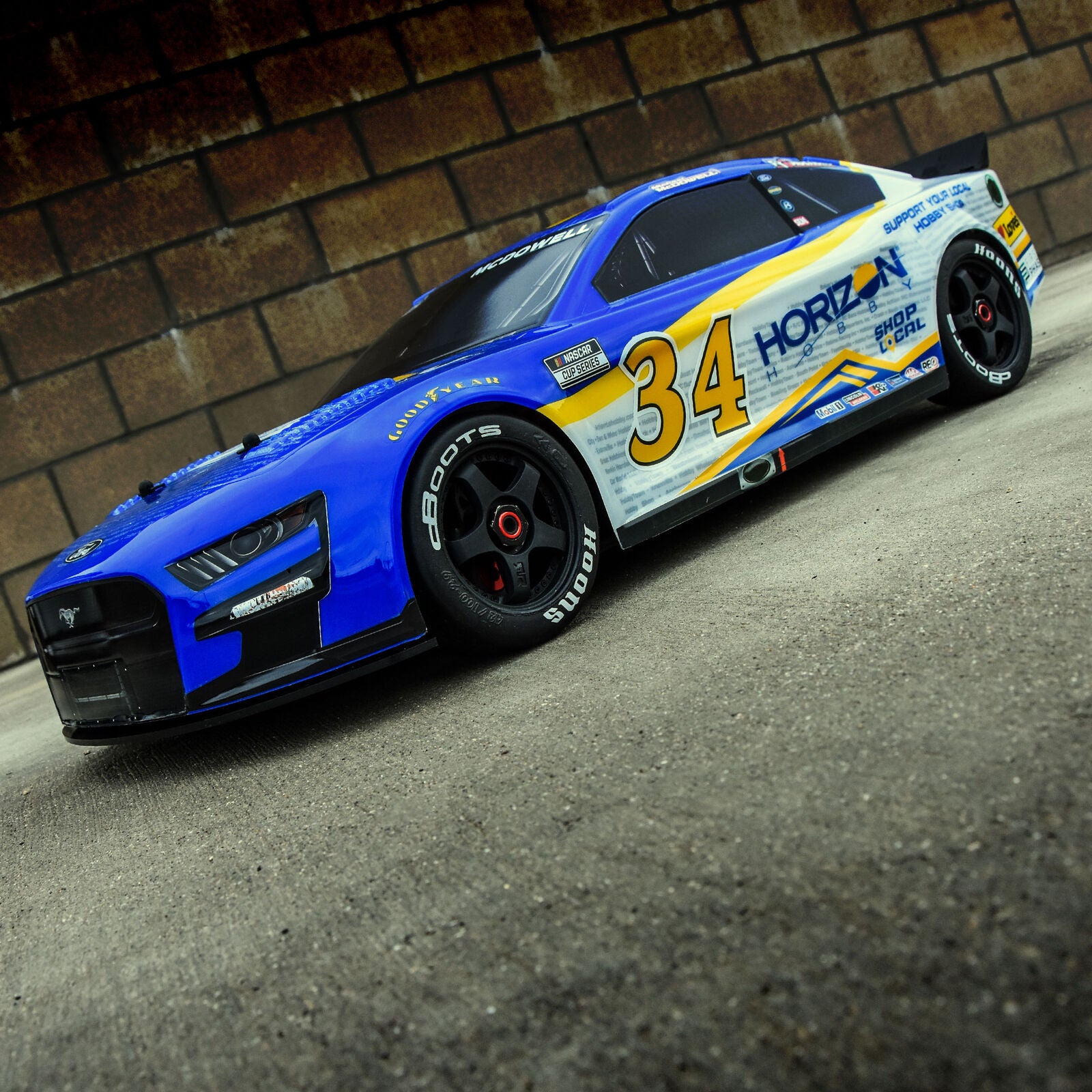 STORE PICKUP ONLY Limited Edition No.34 Ford Mustang NASCAR Cup Series Body: INFRACTION 6S